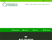 Tablet Screenshot of organico.rs